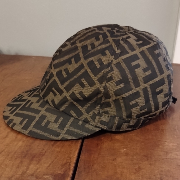 Fendi Black and Brown Monogram Hat - Picture 1 of 11